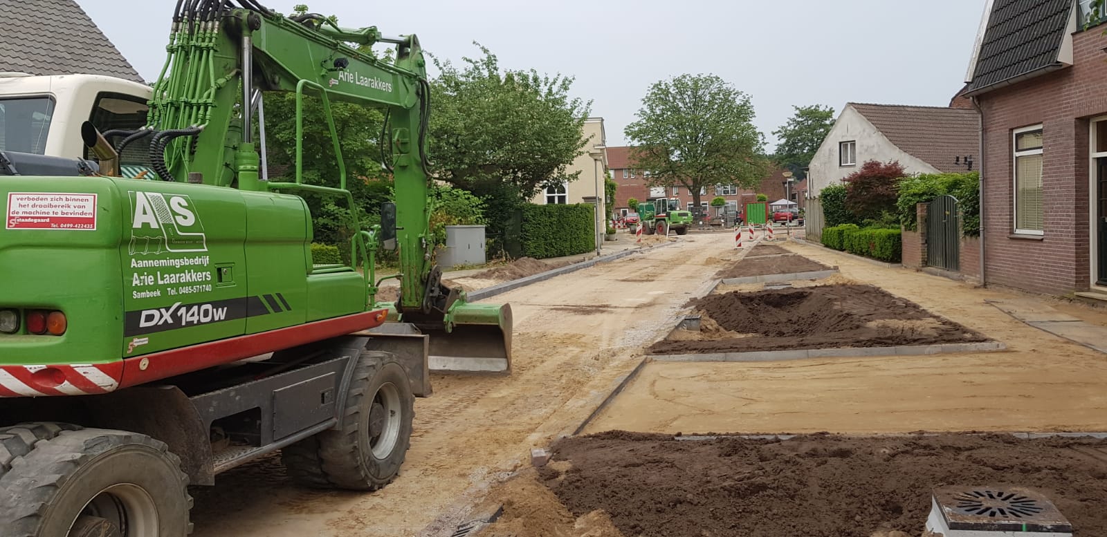 Afkoppelen Regenwater van Coothstraat Boxmeer