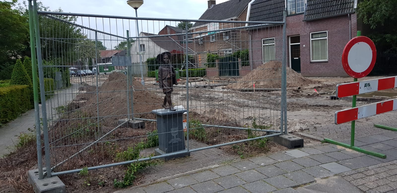 Afkoppelen Regenwater van Coothstraat Boxmeer